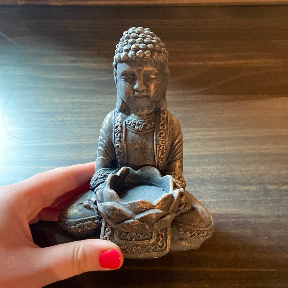 Buddha candle holder